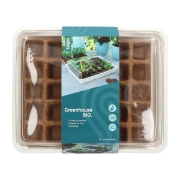 Image de Mini serre de germination avec 30 pots en tourbe
