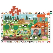 Image de Puzzle observation - La ferme - 35 pcs