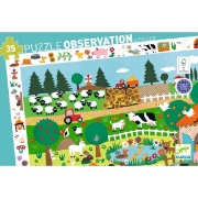 Image de Puzzle observation - La ferme - 35 pcs