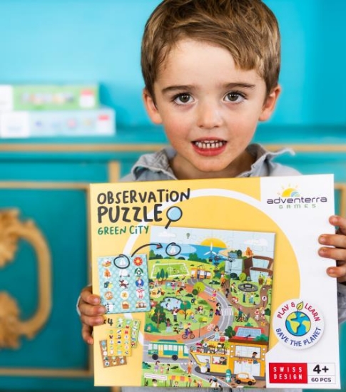 Image de Puzzle d’observation – La ville verte