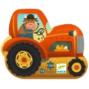 Image de Puzzle - Tracteur - 16 pcs