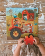 Image de Puzzle - Tracteur - 16 pcs