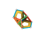 Image de Geomag Supercolor Panels Recycled – 52 pièces