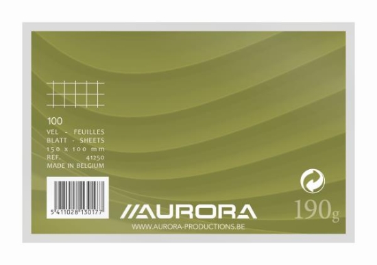 Image de Fiches 100/150 quad. 5 mm