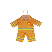 Image de Costume de pompier pour poupée 38 cm