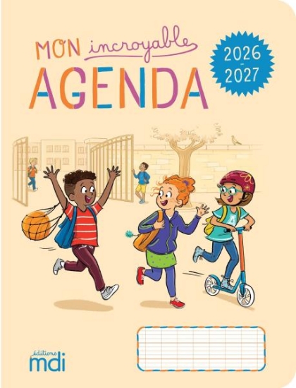 Image de Mon incroyable agenda 2026-2027