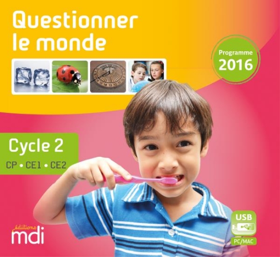 Image de Questionner le monde - Clé USB de ressources Cycle 2