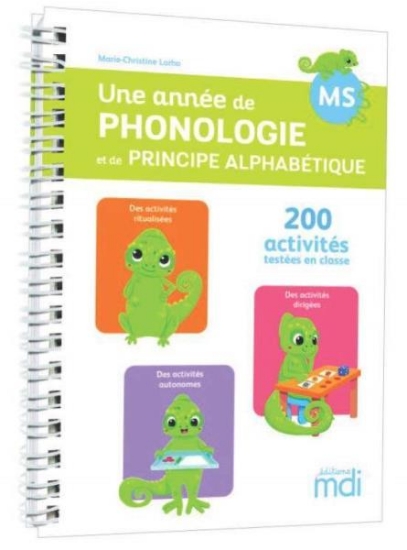 Image de Une année de phonologie - Guide d'activités MS