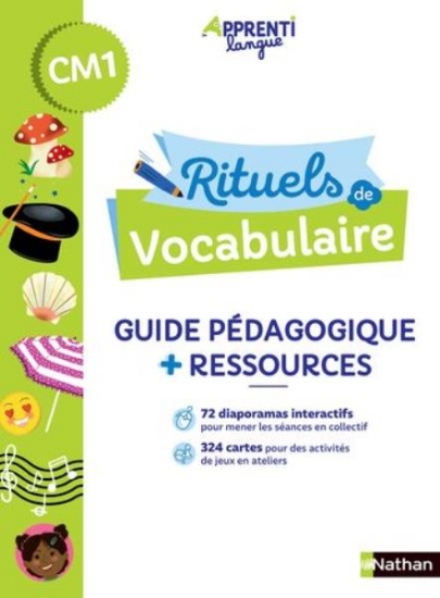 Image de Apprentilangue - Rituels de vocabulaire CM1 - Guide pédagogique + Ressources