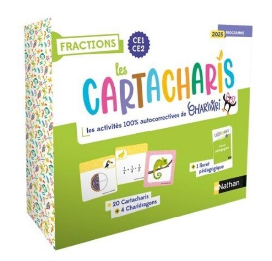 Image de Les Cartacharis - CE1-CE2 - Fractions