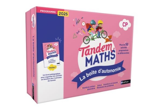 Image de Tandem Maths - CP - La boite d'autonomie