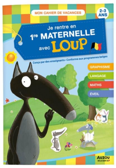 Image de Cahiers de vacances - Je rentre en 1re maternelle avec loup