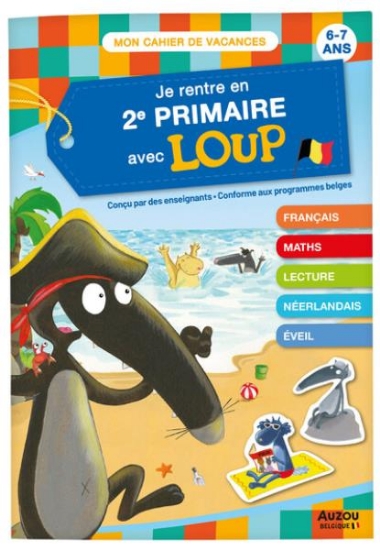 Image de Cahiers de vacances - Je rentre en 2e primaire avec loup