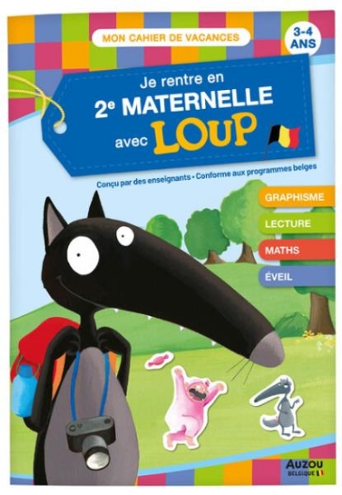 Image de Cahiers de vacances - Je rentre en 2e maternelle avec loup