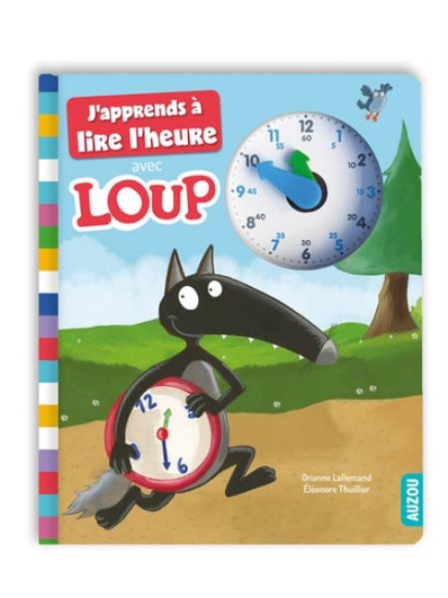 Image de J'apprends à lire l'heure avec loup
