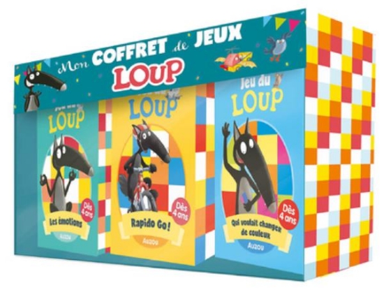 Image de Jeux de cartes - mon coffret de jeux loup