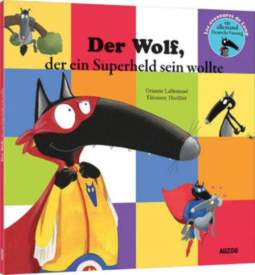 Image de Le loup qui voulait être un super-héros en allemand