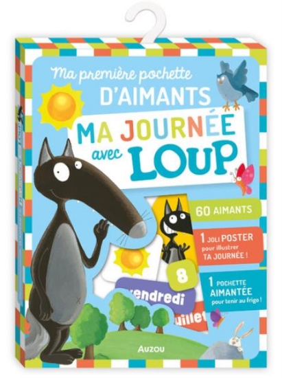 Image de Ma pochette d'aimants - ma journée avec loup