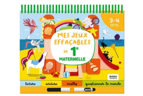 Image de Mes jeux effaçables - 1re maternelle