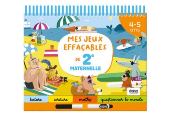 Image de Mes jeux effaçables - 2e maternelle