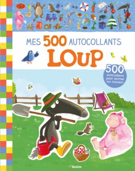 Image de Mes tout premiers autocollants - mes 500 autocollants loup