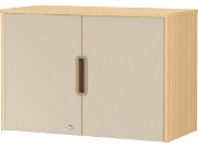 Image de Surmeuble 92 avec portes et serrure - sable - M