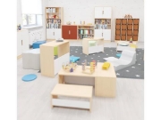 Image de Surmeuble 92 avec portes et serrure - Brique - M