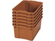 Image de Grands bacs en plastique - éco sienne - 06