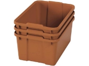 Image de Grands bacs en plastique - éco sienne - 03