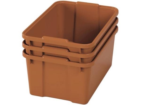 Image de Grands bacs en plastique - éco sienne - 03