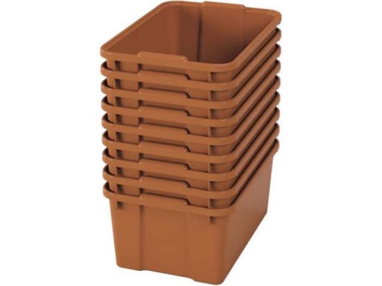 Image de Grands bacs en plastique - éco sienne - 09