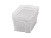 Image de Grands bacs en plastique - transparents - 03