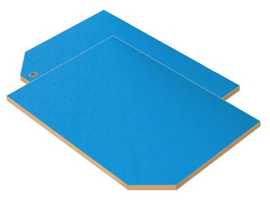 Image de Portes pour armoire haute CLASSICAL avec serrure M bleu