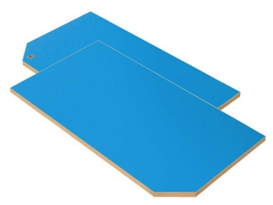 Image de CLASSICAL portes hautes de rangement avec serrure L bleu