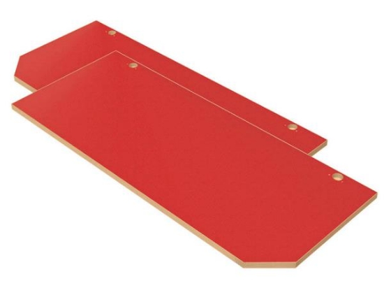 Image de CLASSICAL portes hautes de rangement X rouge