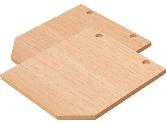 Image de CLASSICAL Portes de rangement hautes S hêtre