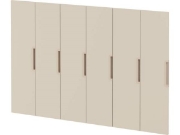 Image de Portes avec poignée pour vestiaire Vita 6 - Sable