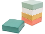 Image de Coussins carrés couleurs terre