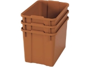 Image de Bacs en plastique extra grands - sienne éco - 03