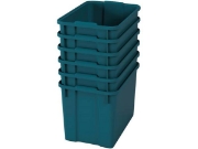 Image de Bacs en plastique extra grands - vert mer éco - 06