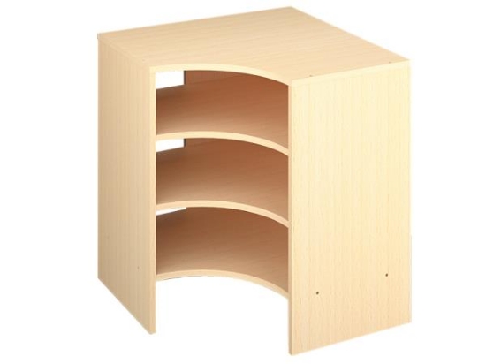 Image de Meuble d’angle encastrable M - Hêtre