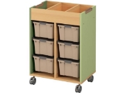 Image de Meuble mobile pour bacs - avocat