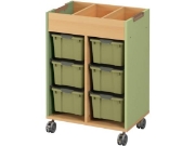 Image de Meuble mobile pour bacs - avocat