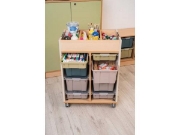 Image de Meuble mobile pour bacs - avocat