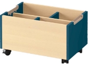 Image de Bibliothèque mobile - bleu émeraude