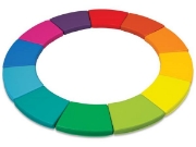 Image de Rainbow Circle. Assises en mousse