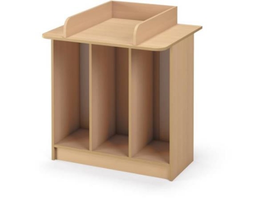 Image de Table à langer simple pour bac plastique