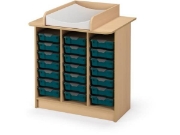 Image de Table à langer simple pour bac plastique