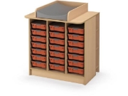 Image de Table à langer simple pour bac plastique