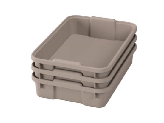 Image de Petits bacs en plastique - eco beige - 03